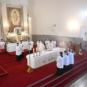 Biskup Kovač predvodio misu zahvalnicu za učenike i djelatnike NKG-a